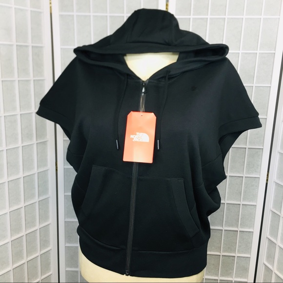 north face sleeveless hoodie